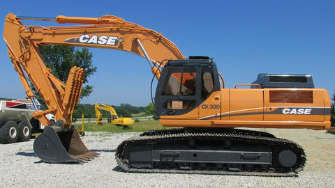 Case CX330, CX350 Crawler Excavator Service Repair Manual Download