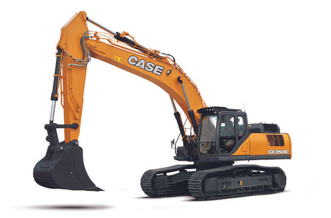 Case CX350C, CX370C Tier 4 Crawler Excavator Service Repair Manual Lep 84402827B Download