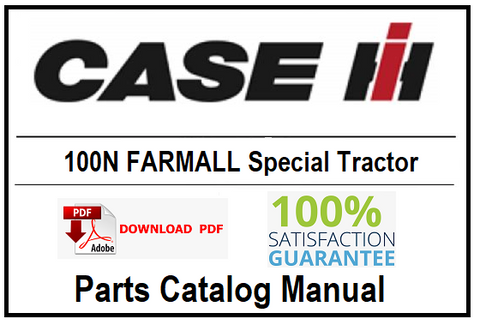 Case IH 100N FARMALL Special Tractor PDF Parts Catalog Manual