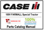 Case IH 100V FARMALL Special Tractor PDF Parts Catalog Manual