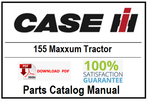 Case IH 155 Maxxum Tractor PDF Parts Catalog Manual