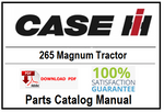 Case IH 265 Magnum Tractor PDF Parts Catalog Manual