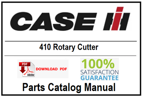 Case IH 410 Rotary Cutter PDF Parts Catalog Manual