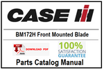 Case IH BM172H Front Mounted Blade PDF Parts Catalog Manual