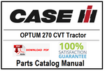 Case IH OPTUM 270 CVT Tractor PDF Parts Catalog Manual