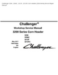 Challenger 3206 3206C 3212F 3212FC Corn Header (3200 Series) PDF DOWNLOAD Service Repair Manual
