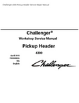 Challenger 4300 Pickup Header PDF DOWNLOAD Service Repair Manual