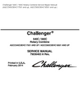 Challenger 540C / 560C Rotary Combine PDF DOWNLOAD Service Repair Manual