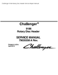 Challenger 9186 Rotary Disc Header PDF DOWNLOAD Service Repair Manual
