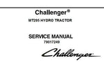 Challenger MT295 Hydro Compact Tractor PDF DOWNLOAD Service Repair Manual
