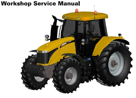 Challenger MT515D MT525D MT535D MT545D MT555D MT565D MT575D MT585D MT595D Tractors PDF DOWNLOAD Service Repair Manual