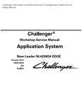 Challenger New Leader NL4258G4 EDGE Row Crop Application System PDF DOWNLOAD Service Repair Manual