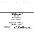 Challenger RB452 Round Baler (AHR02235 and up) PDF DOWNLOAD Service Repair Manual