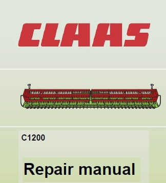 Claas C1200 Cutting Unit PDF Download