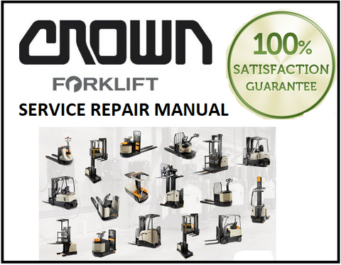 Crown ForkLift SP3400 (FOUR-POINT) Series PDF Download Service Repair Manual