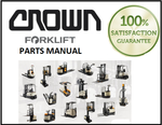 Crown Forklift ESR4000 Series PDF Download Parts Manual