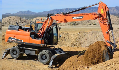 Daewoo Doosan DX210W Wheel Excavator Best PDF Download Manual