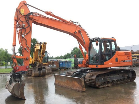 Doosan DX180LC-3 Excavator Shop Best PDF Download Manual