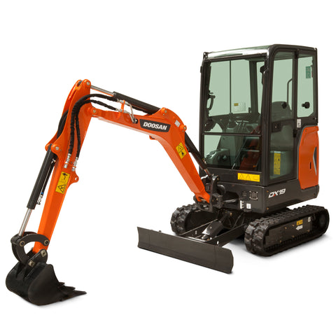 Doosan DX19 Compact Excavator Shop Best PDF Download Manual