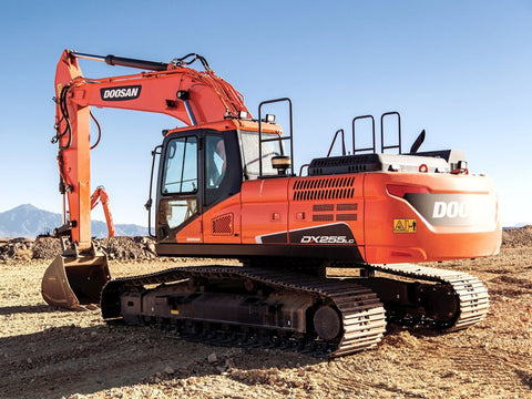 Daewoo Doosan DX255LC-5 Excavator Shop Best PDF Download Manual