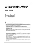 FIAT KOBELCO W170 W170PL W190 WHEEL LOADER BEST PDF SERVICE REPAIR WORKSHOP MANUAL