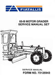 FiatAllis FG75, FG85, FG95 Motor Grader Service Information Repair Manual
