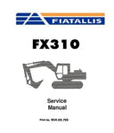 FiatAllis FX310 Excavator Best PDF Download Manual