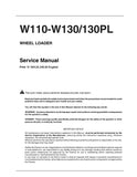 Fiat Kobelco W110 W130 W130PL Wheel Loader Best PDF Workshop Service Repair Manual
