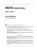 Fiat Kobelco W270 Evolution Wheel Loader BEST PDF Workshop Service Repair Manual