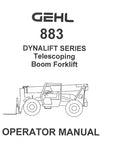 Gehl 883 Dynalift Telescopic Boom Forklift