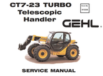 Gehl CT7-23 TURBO Telescopic Handler PDF Service Repair Manual