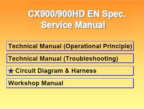 Hitachi CX900 / CX900HD EN Spec. Crawler Crane PDF Service Repair Manual