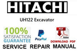 Hitachi UH122 Excavator PDF Service Repair Manual