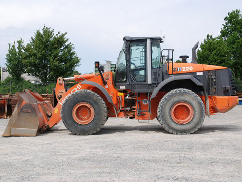 Hitachi ZW220, ZW250 (Standard Specification) Wheel Loader PDF Service Repair Manual