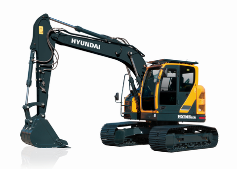 Hyundai HX145LCRT3 Crawler Excavator BEST PDF Service Repair Manual