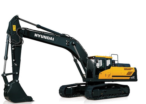 Hyundai HX350LT3 Crawler Excavator BEST PDF Service Repair Manual
