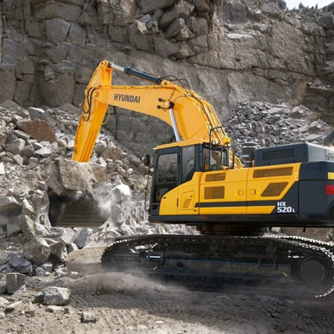 Hyundai HX480L HX520L Crawler Excavator BEST PDF Service Repair Manual