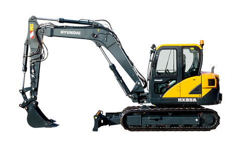 Hyundai HX85A Crawler Excavator BEST PDF Service Repair Manual