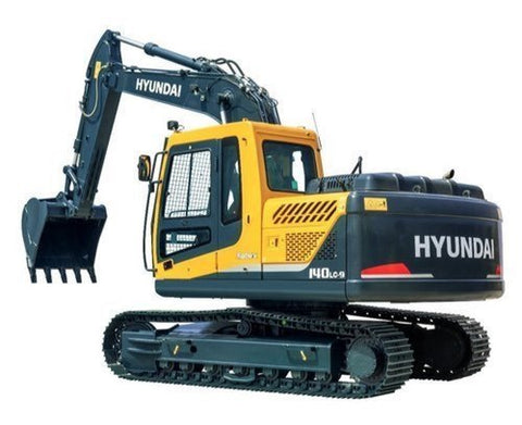 Hyundai R140LC-9 Crawler Excavator BEST PDF Service Repair Manual