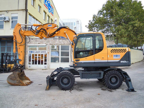 Hyundai R140W-9 Wheel Excavator BEST PDF Service Repair Manual