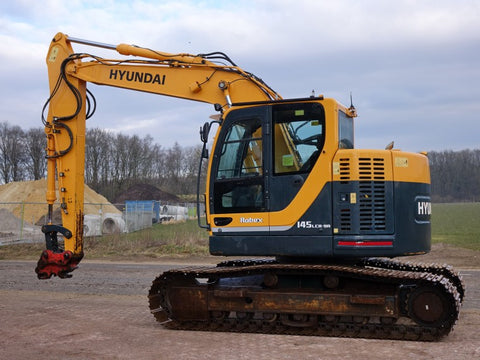 Hyundai R145CR-9A Crawler Excavator BEST PDF Service Repair Manual