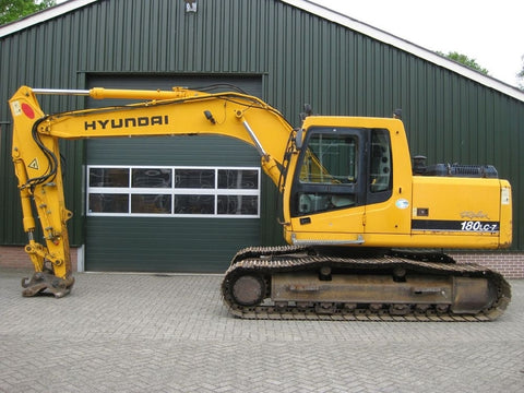 Hyundai R180LC-7 Crawler Excavator BEST PDF Service Repair Manual