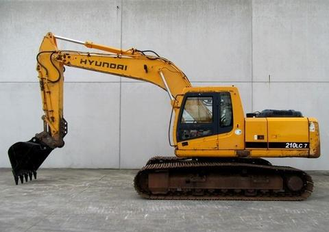 Hyundai R210LC-7H (#9001-) Crawler Excavator BEST PDF Service Repair Manual