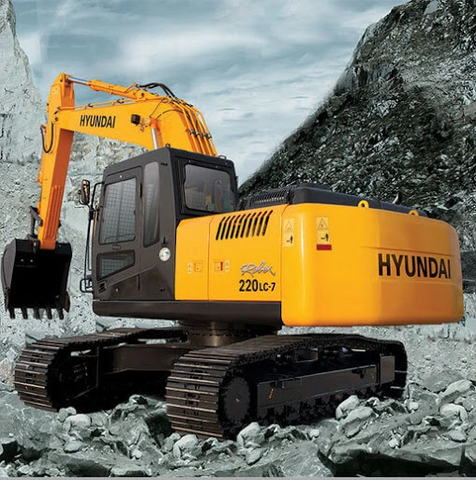 Hyundai R210LC-7H, R220LC-7H Crawler Excavator BEST PDF Service Repair Manual