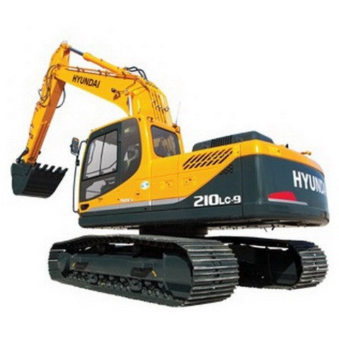 Hyundai R210LC-9 Crawler Excavator BEST PDF Service Repair Manual