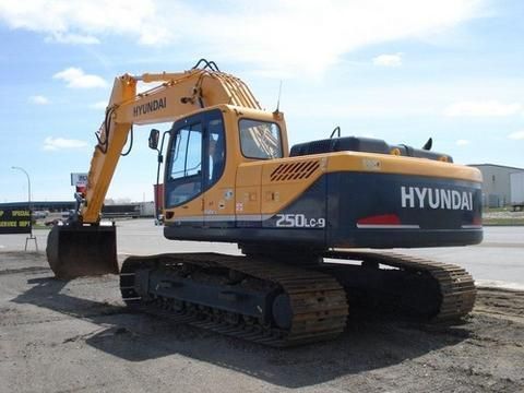 Hyundai R250LC-9 Crawler Excavator BEST PDF Service Repair Manual