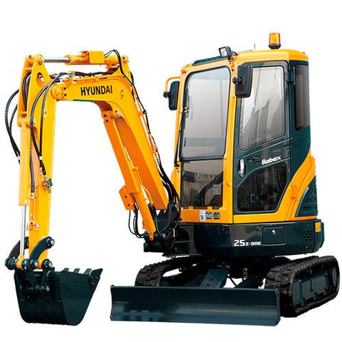 Hyundai R25Z-9AK Mini Excavator BEST PDF Service Repair Manual