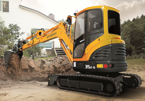 Hyundai R35Z-9 Mini Excavator BEST PDF Service Repair Manual