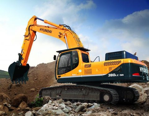 Hyundai R380LC-9A Crawler Excavator BEST PDF Service Repair Manual