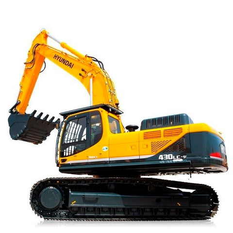 Hyundai R430LC-9 Crawler Excavator BEST PDF Service Repair Manual